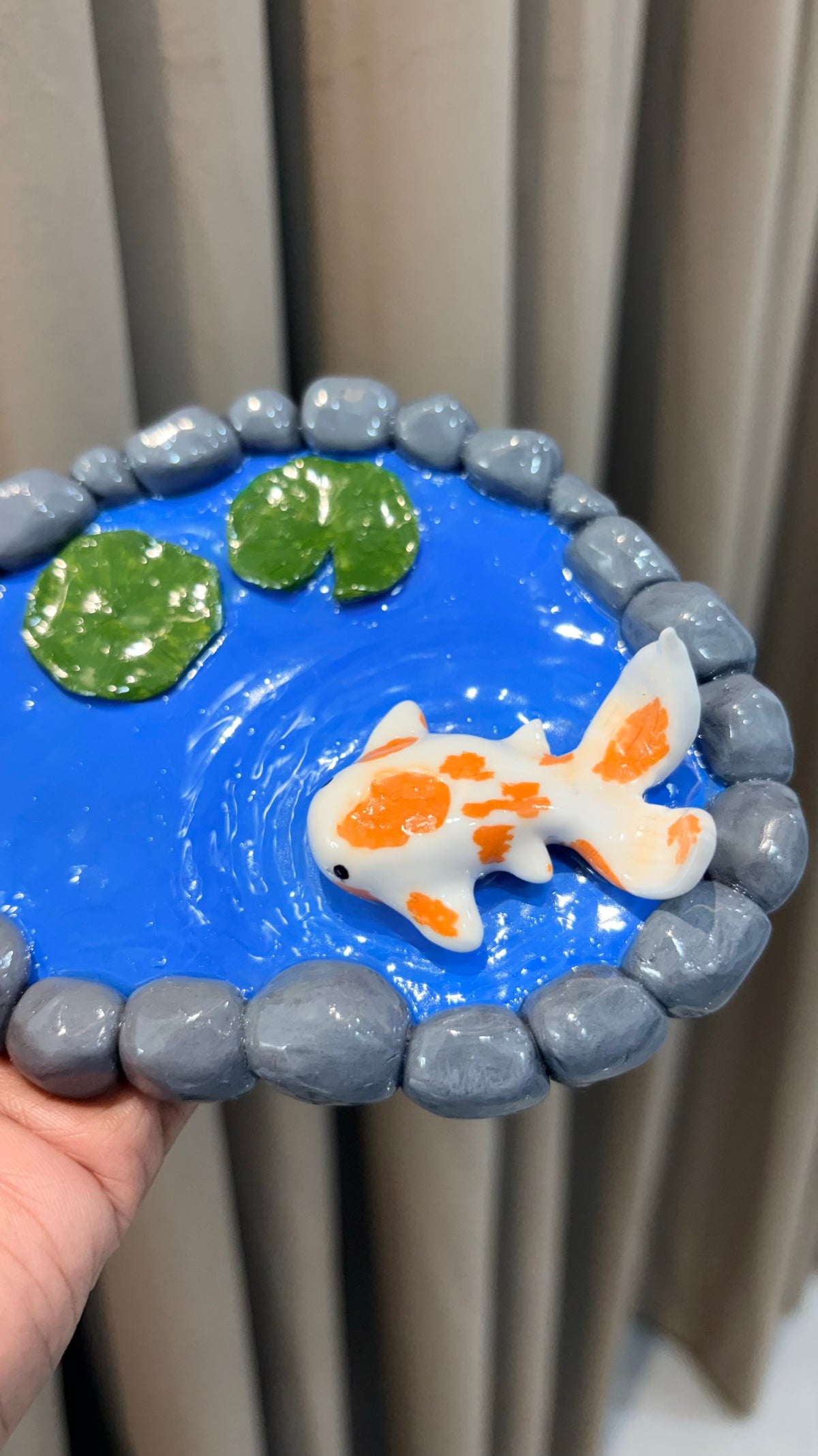 Koi Pond Trinket Dish