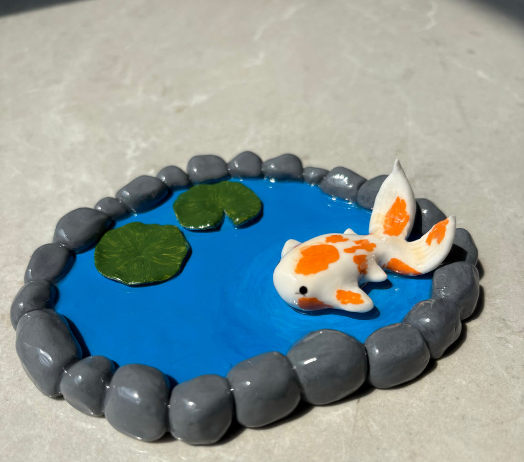Koi Pond Trinket Dish