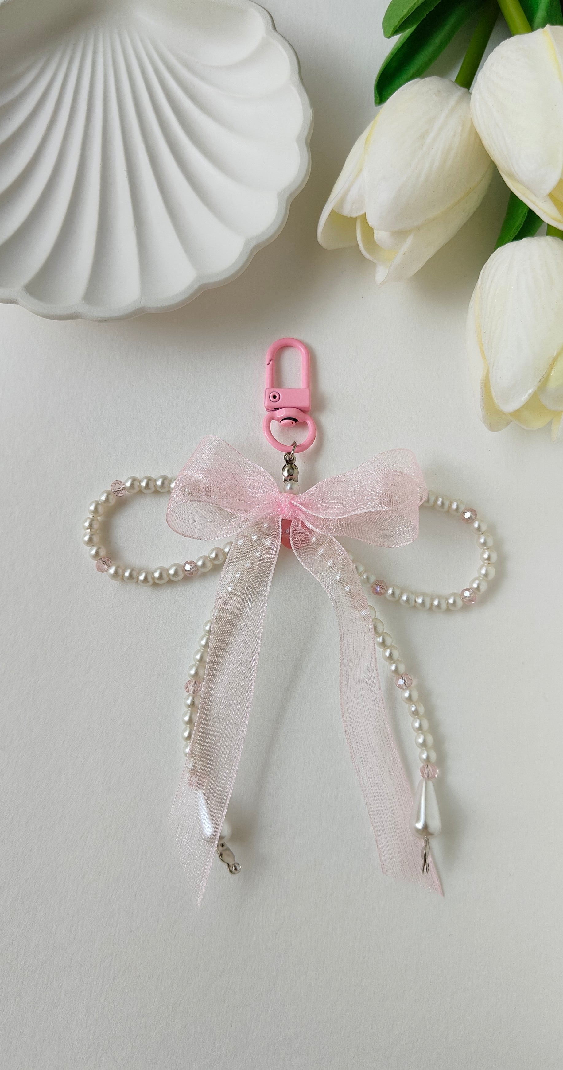Bow Bag Charm 💗