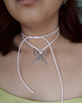 Coquette Tie up Choker 🩷