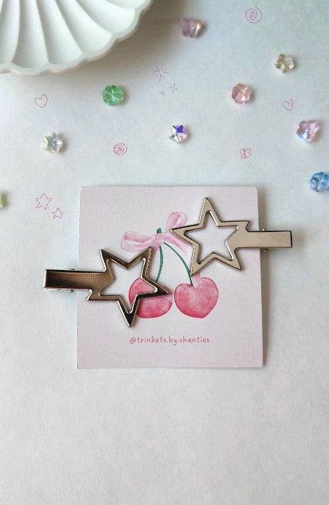 Stargirl Hairclips ✨ (Pair)