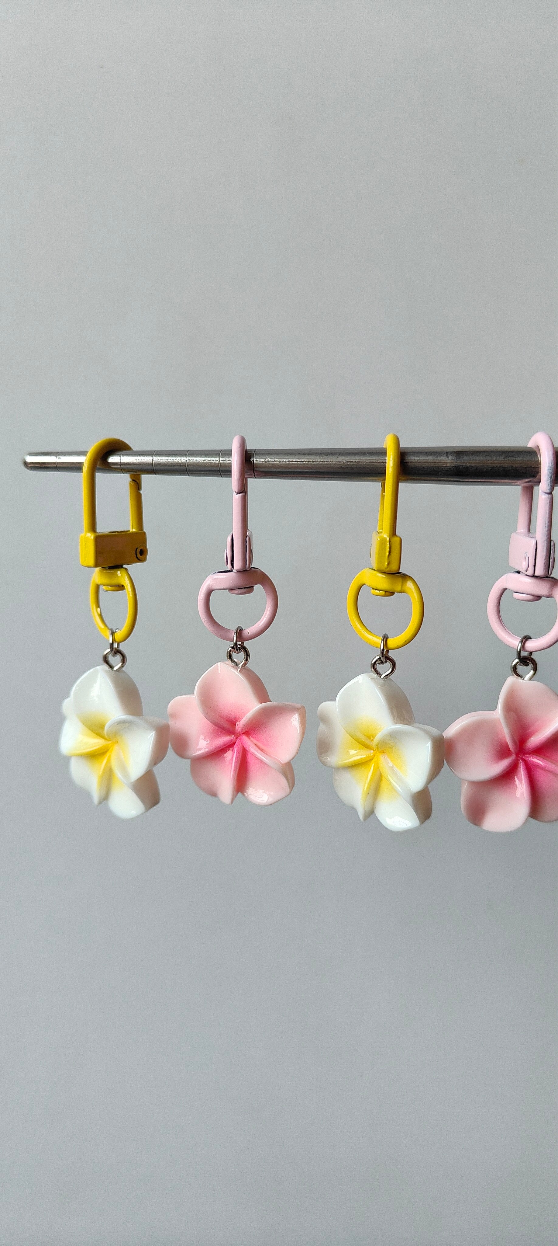 Frangipani Bagcharms 🌸
