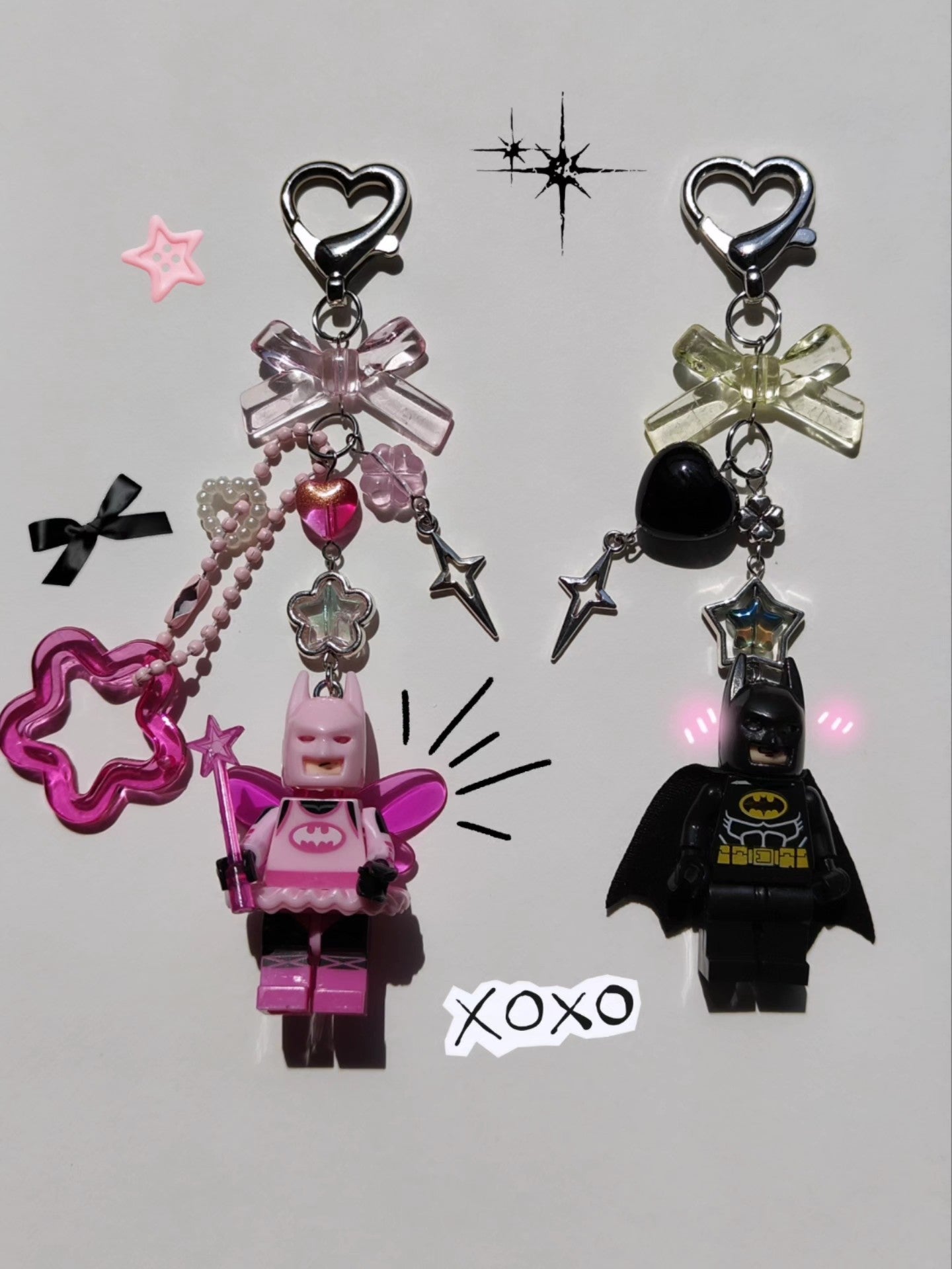 Pookie Batman Set Keychains 🩷