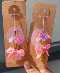 Mini bouquet phone charm