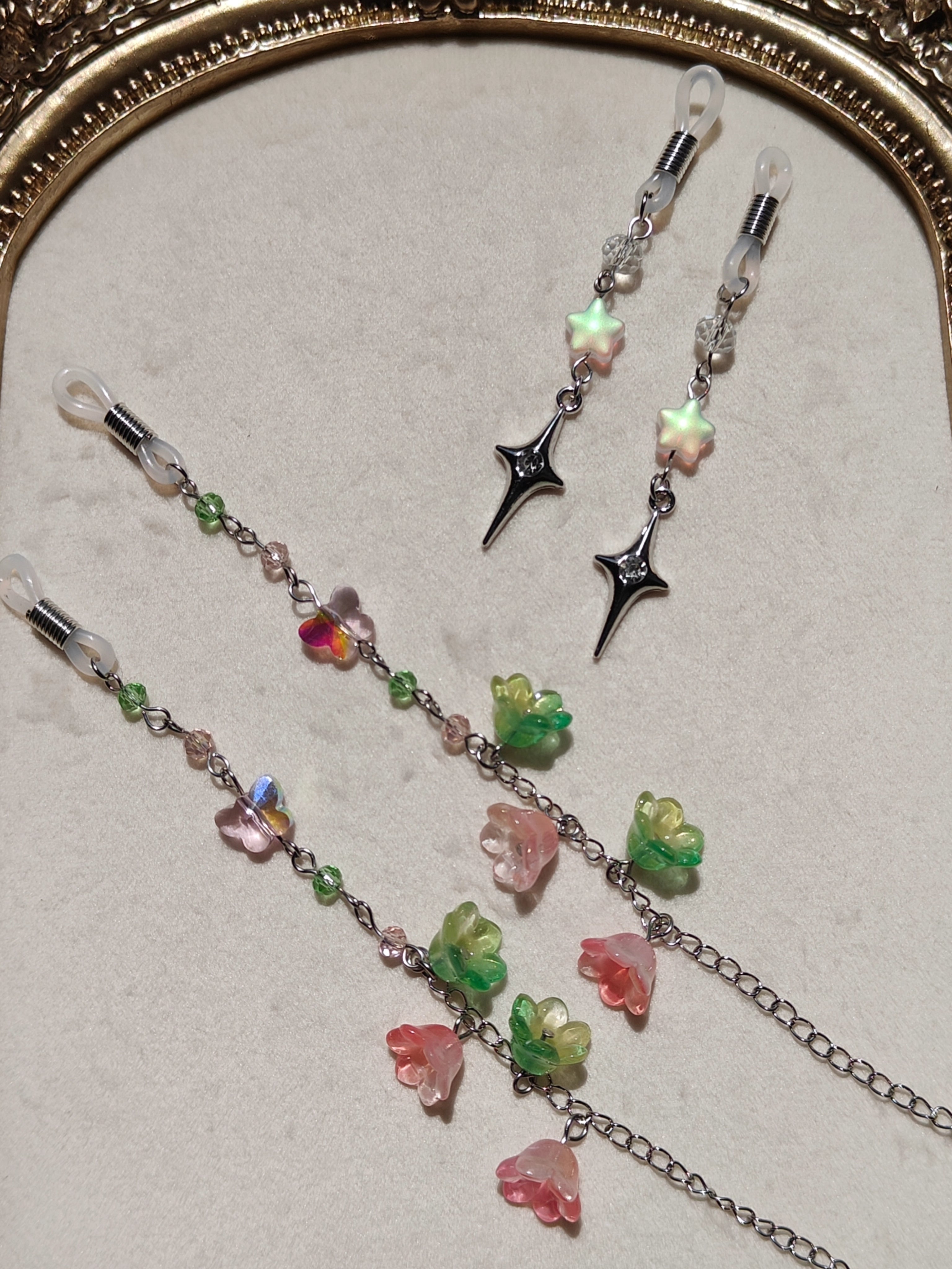 Glasses charms