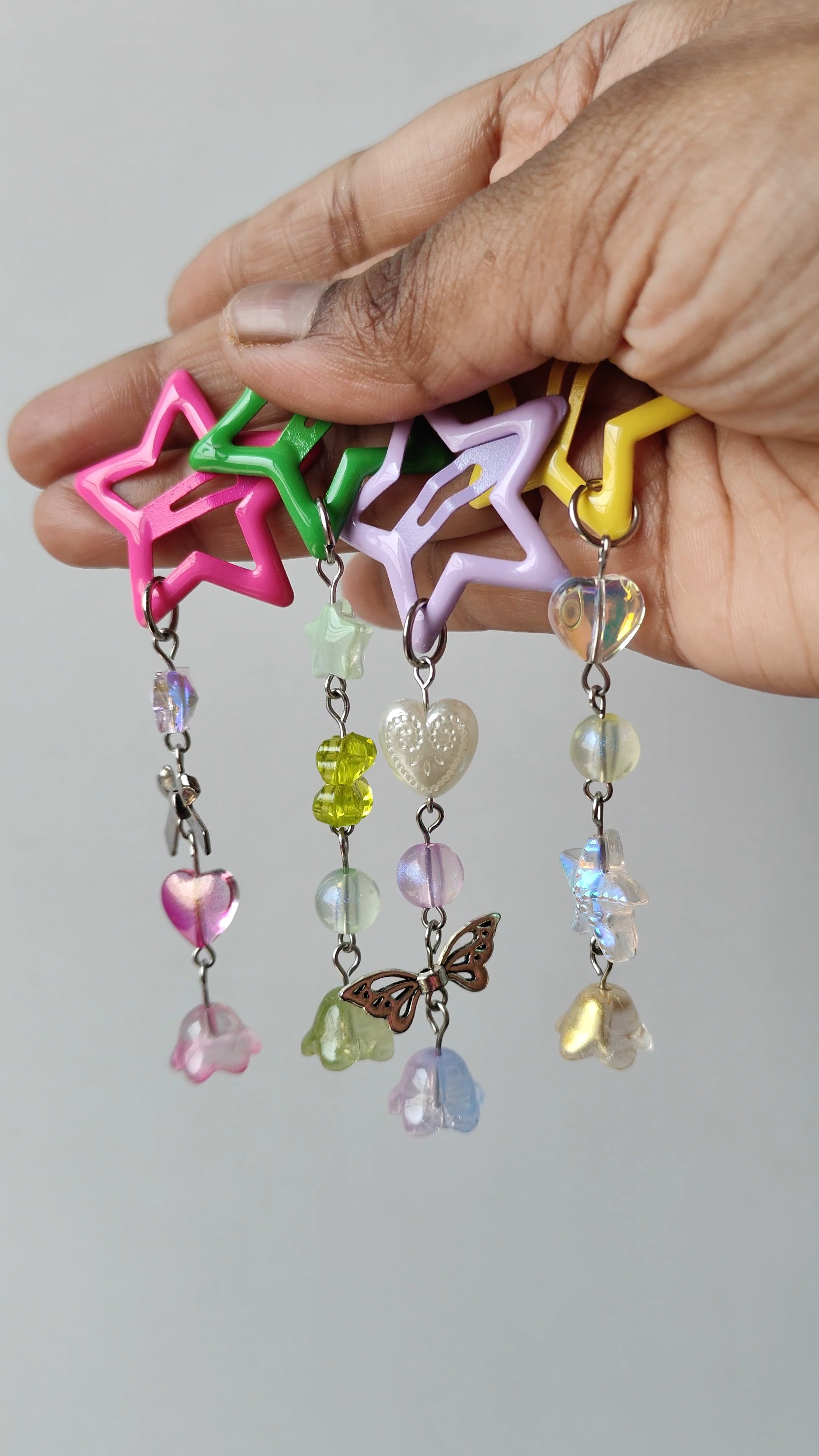 Beaded Summertime Starclips 💖