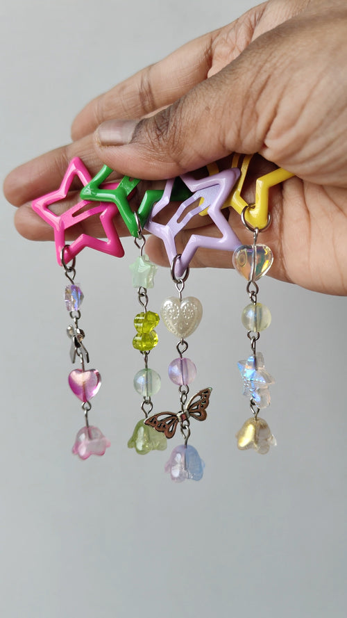Beaded Summertime Starclips 💖